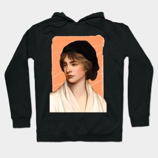 British Writer Mary Wollstonecraft illustration Hoodie